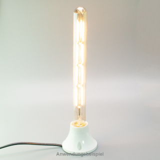 Metallisierte Lampenfassung Design für LED Lampen E27 - Duraled