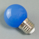 E27 farbige Tropfen LED 1W blau