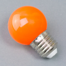 E27 farbige Tropfen LED 1W orange